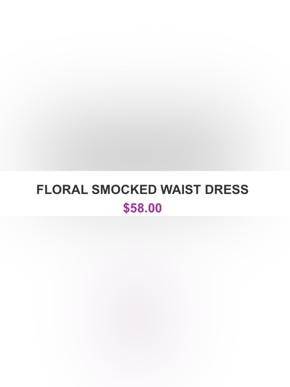 Boutique Vibrant Pink & Coral Floral Smocked Waist Dress by FIRST❤️ LOVE BRB SL4 - Picture 11 of 11